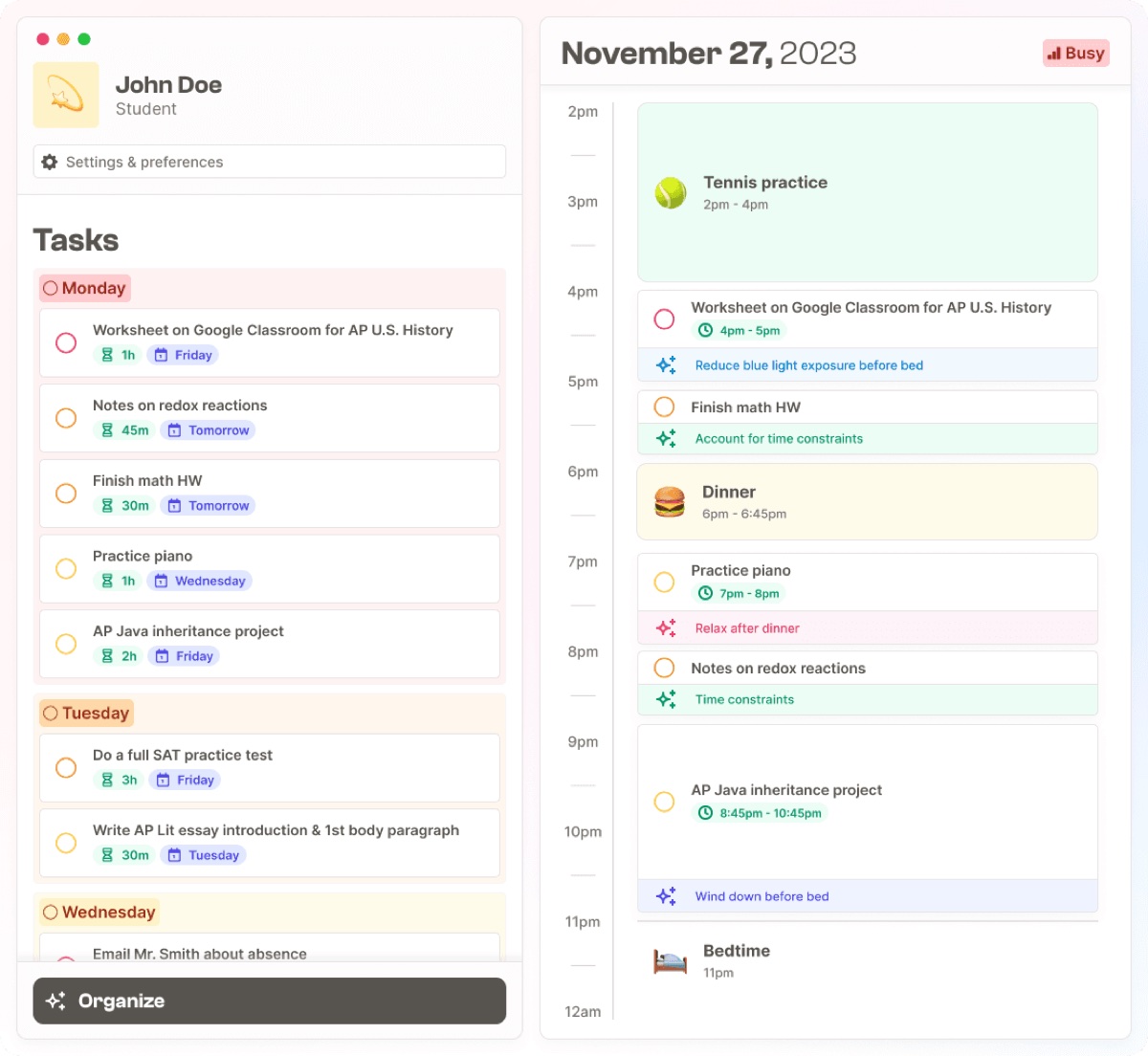 Hypertask desktop interface exploration